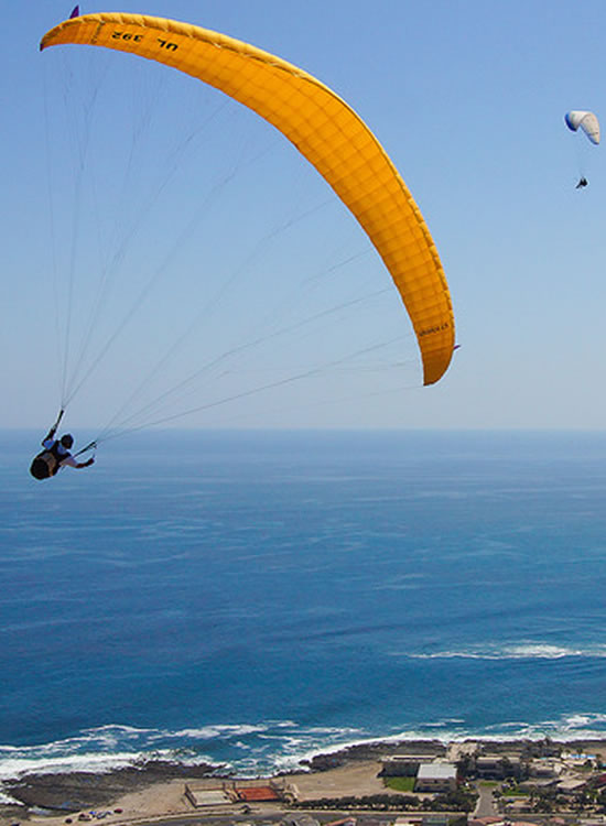 Parapente en Arica